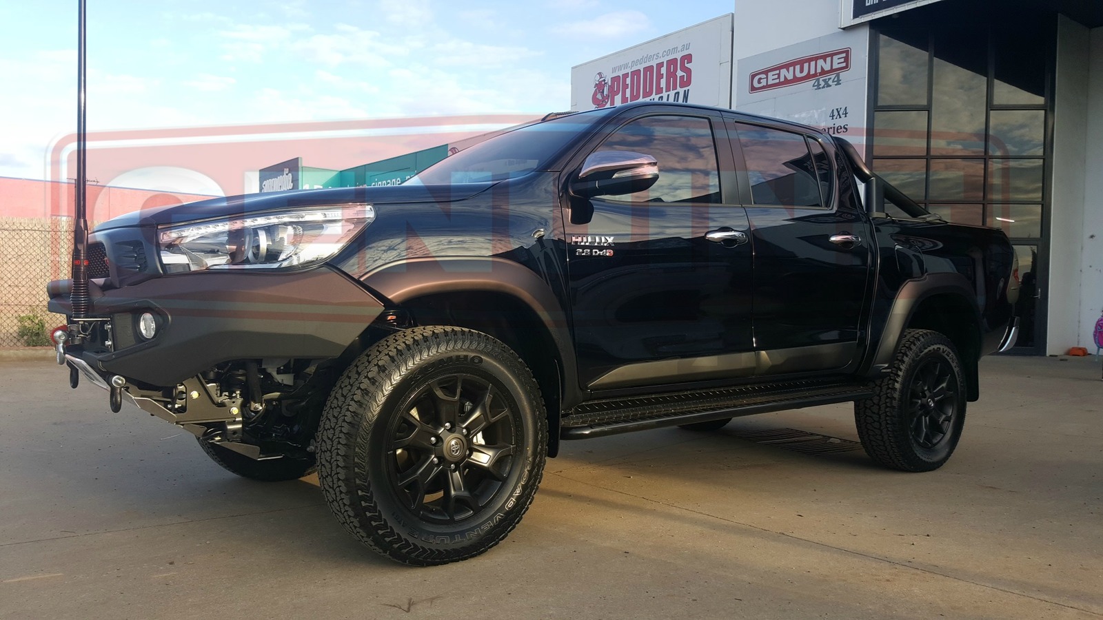 RHINO 4X4 Toyota Hilux Revo 2016+ Front Bumper Replacement Winch