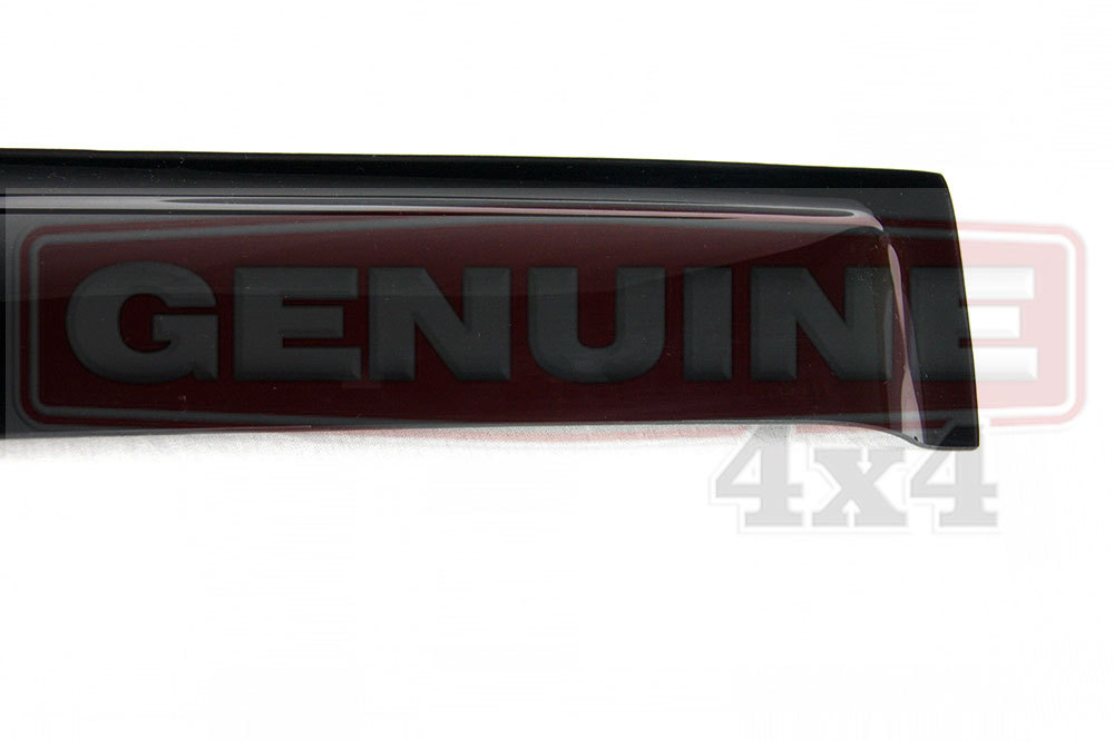 Bonnet Protector + Weathershields To Suit Nissan Navara D40 2005-2015 Thai Model