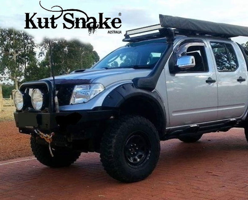 KUT SNAKE FLARES For Nissan Navara D40 All Years ABS Moulded 2pce