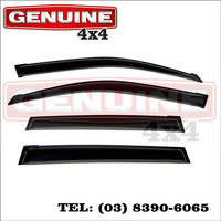Genuine 4x4 Weathershields For Toyota Landcruiser Prado 150 Series 2009-2017 Window Sun Visors
