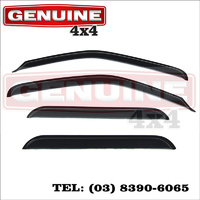 Genuine 4x4 Weathershields For Toyota Hilux LN 165 167 172 176, 12/97-03/2005 Window Sun Visors