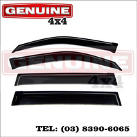Genuine 4x4 Weathershields For Toyota Landcruiser 200 Series 2007 - 2021 Window Sun Visors