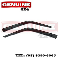 Genuine 4x4 Weathershields For Toyota LandCruiser 78 Series Troop 2007 - Current 2pcs Window Sun Visors