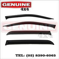 Genuine 4x4 Weathershields For Toyota Hilux Revo 2015 - 2017 Window Sun Visors
