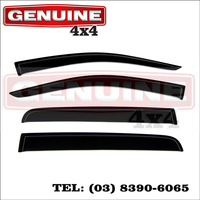 Genuine 4x4 Weathershields For Ford Ranger PX2 MK2 2015 - 2018 PXII MKII Window Sun Visors