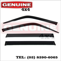 Genuine 4x4 Weathershields for Nissan Patrol GU4+ Y61 2004-2015 current shape Window Sun Visors
