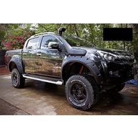 KUT SNAKE FLARES For Isuzu DMAX 2012-2017 ABS Moulded Full Set