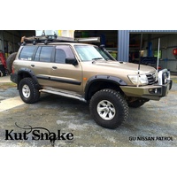 KUT SNAKE FLARES For Nissan GU123 Patrol 1998-2004 (Y61) ABS Moulded Full Set