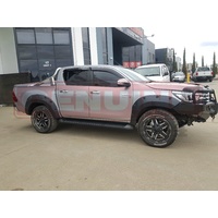 KUT SNAKE FLARES For Toyota Hilux 2015+ REVO N80 GUN125/126 ABS Moulded Full Set