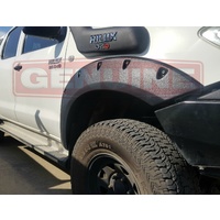 KUT SNAKE FLARES For Toyota Hilux 2005-2015 VIGO KUN25/26 ABS Moulded 2pce
