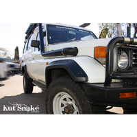 KUT SNAKE FLARES For Toyota Landcruiser 77 series 1985-2006 ABS Moulded Full Set