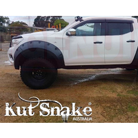 KUT SNAKE FLARES For Nissan Navara NP300 MONSTER ABS Moulded 2pce