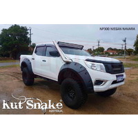 KUT SNAKE FLARES For Nissan Navara NP300 MONSTER ABS Moulded Full Set
