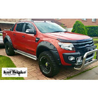 KUT SNAKE FLARES For Ford Ranger PX1 PX2 2011-2017 MONSTER ABS Moulded Full Set