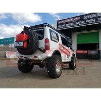 Suzuki Jimny Rear Bar & Wheel Carrier Rear Wheel Carrier 1998 - 2018 ADR Compliant 