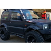 Genuine 4x4 Suzuki Jimny Weathershields All Models 1998 to 2018 Window Sun Visors
