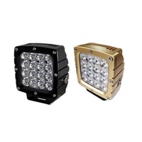RHINO 4X4 HD Series LED Driving Light CREE IP68 Rated 6063 Alloy Aluminium Housing A PAIR 3YR WARRANTY