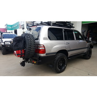 Rockarmor Rear Bar & Wheel Carrier for Toyota Landcruiser 100 Series IFS (1998-2007)