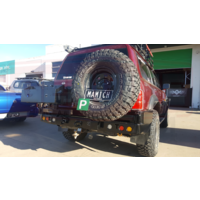 Rockarmor Rear Bar & Wheel Carrier for Nissan Patrol GU123 Y61 (1998-2004)