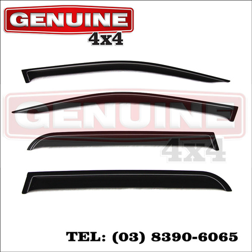Genuine 4x4 Weathershields For Toyota Hilux Revo 2015 - 2017 Window Sun Visors