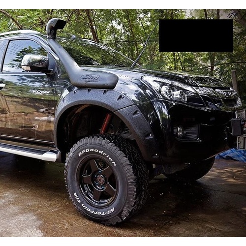 KUT SNAKE FLARES For Isuzu DMAX 2012-2017 ABS Moulded 2pce
