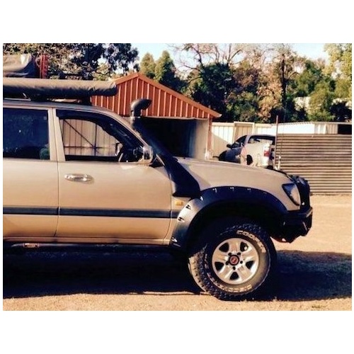 KUT SNAKE FLARES For Toyota Landcruiser 100 series All Years MONSTER ABS Moulded 2pce