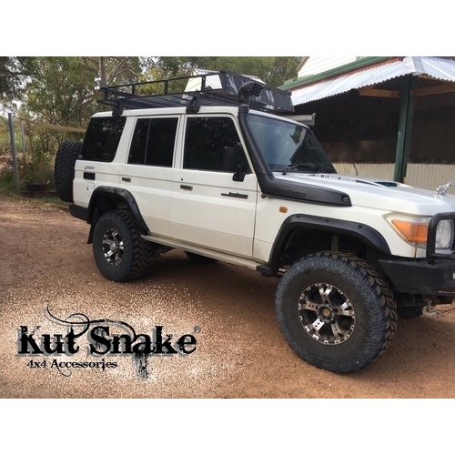 KUT SNAKE FLARES For Toyota Landcruiser 76 series All Years ABS Moulded Full Set