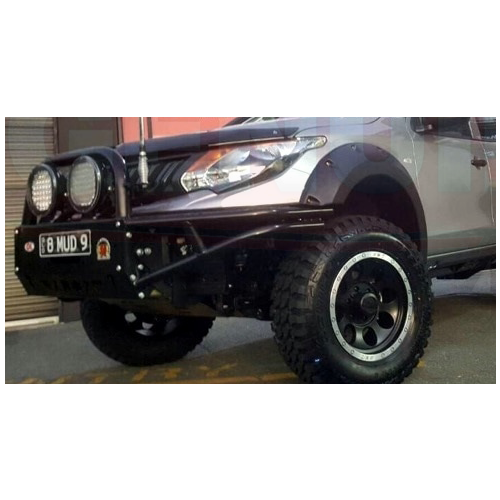 KUT SNAKE FLARES For Mitsubishi MQ Triton ABS Moulded 2pce
