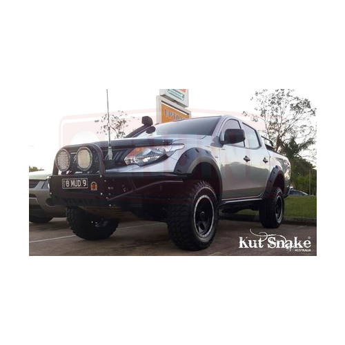 KUT SNAKE FLARES For Mitsubishi MQ Triton ABS Moulded Full Set