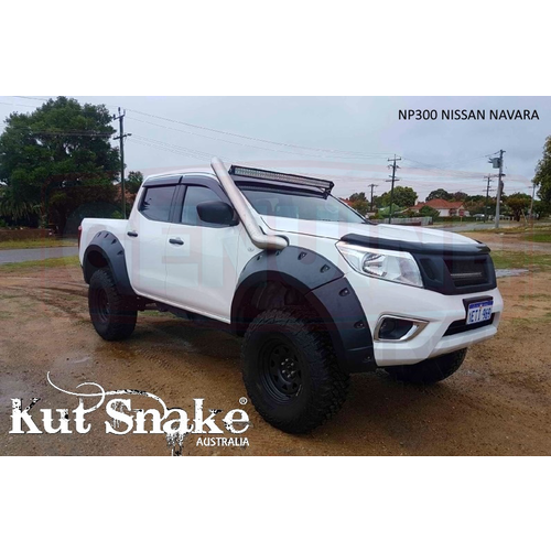 KUT SNAKE FLARES For Nissan Navara NP300 MONSTER ABS Moulded Full Set