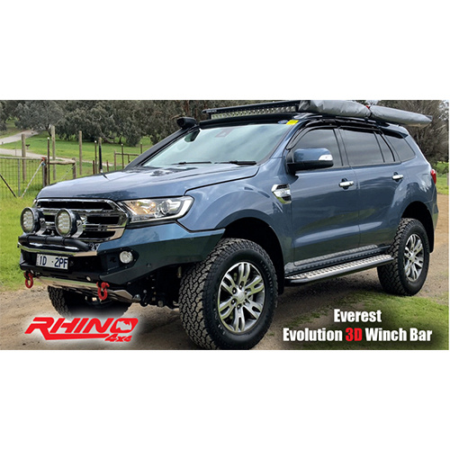 RHINO 4X4 Ford Everest 2015-2018 Front Bumper Replacement Winch Bullbar ADR Compliant