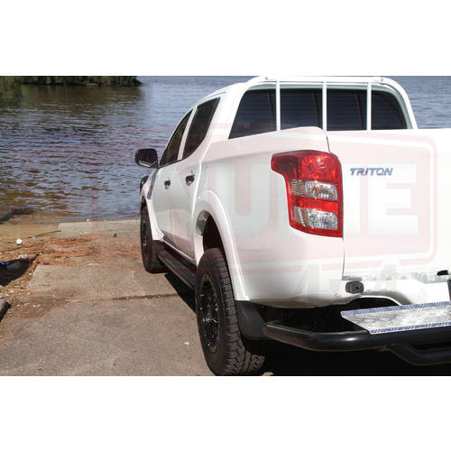 Rockarmor Rear Step Tow Bar for Mitsubishi Triton MQ (2015+)