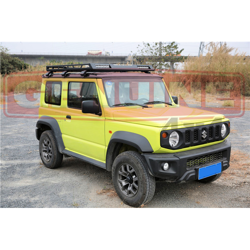 Suzuki Jimny Alloy Roof Rack 2019+ Onwards JB74 with LED LIGHTS LIGHTBARS